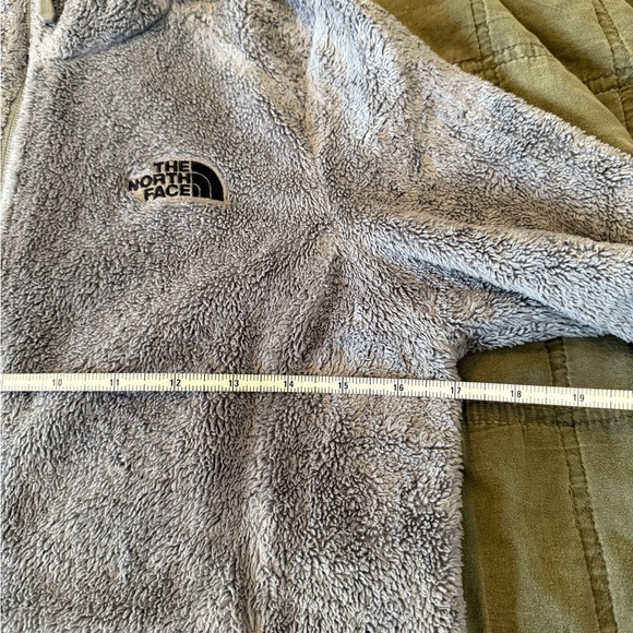 The North Face Gray Full Zip Up Fleece Jacket XS - Picture 7 of 9